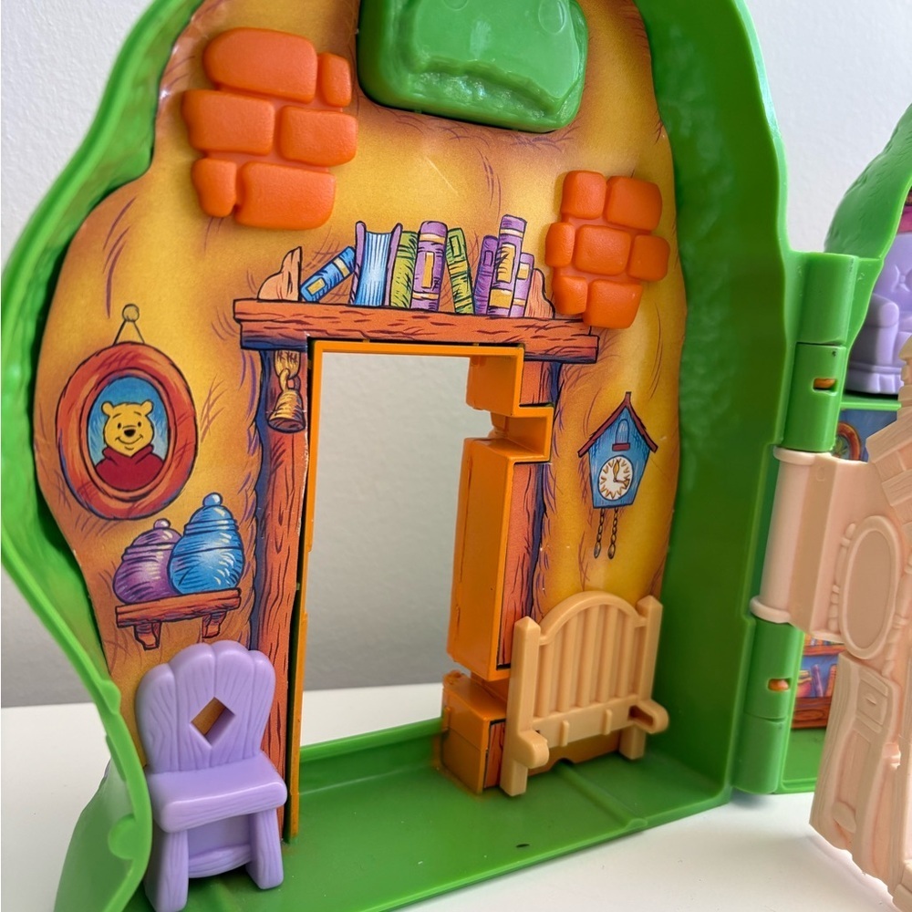 Vintage Winnie the Pooh Mr Sanders House 90s Disney Playset - Picture 5 of 8